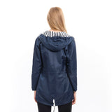 Fleur | Damen-Hoodie-Jacke mit Kordelzug