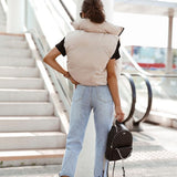 Kayla | Kurzer Bodywarmer, beidseitig tragbar