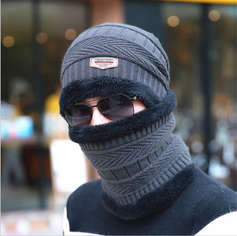 Skullies | Mütze mit Nacken- und Halsschutz für Herbst und Winter