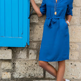 Myrtle Kurzarmkleid