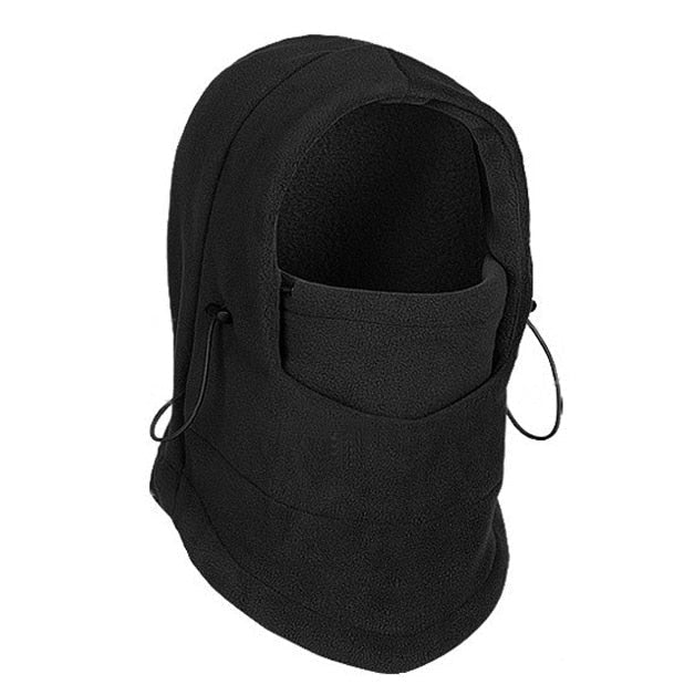 3-in-1 Wintermütze mit Kapuze und Schal