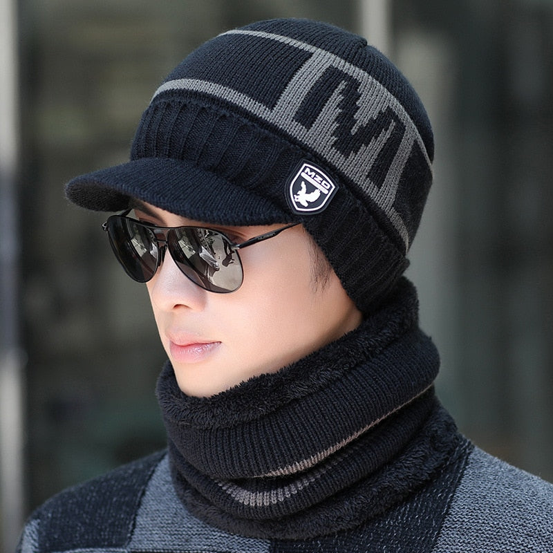 Skullies | Mütze mit Nacken- und Halsschutz für Herbst und Winter