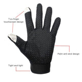 Atmungsaktive wasserdichte Fahrradhandschuhe mit Grip-Fläche