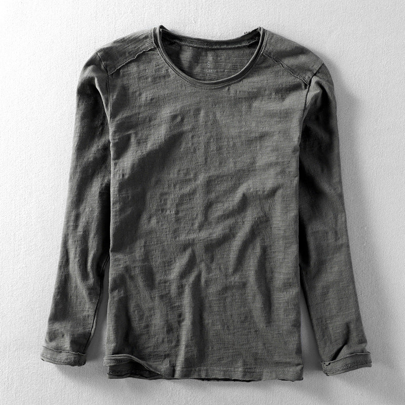 Giovanni | Herren Langarmshirt mit Rundhalsausschnitt