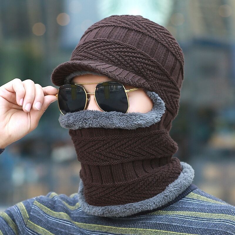 Skullies | Mütze mit Nacken- und Halsschutz für Herbst und Winter