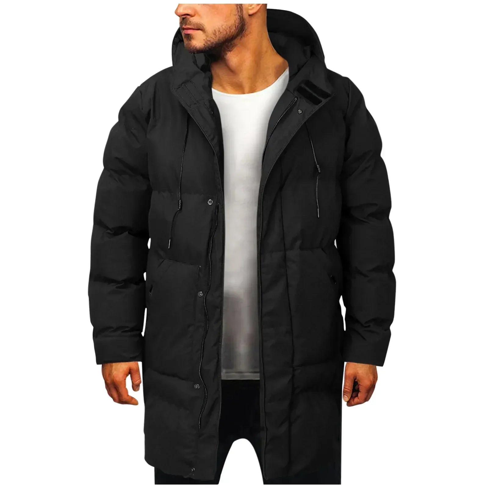 Stefano – Langer warmer und wasserdichter Wintermantel