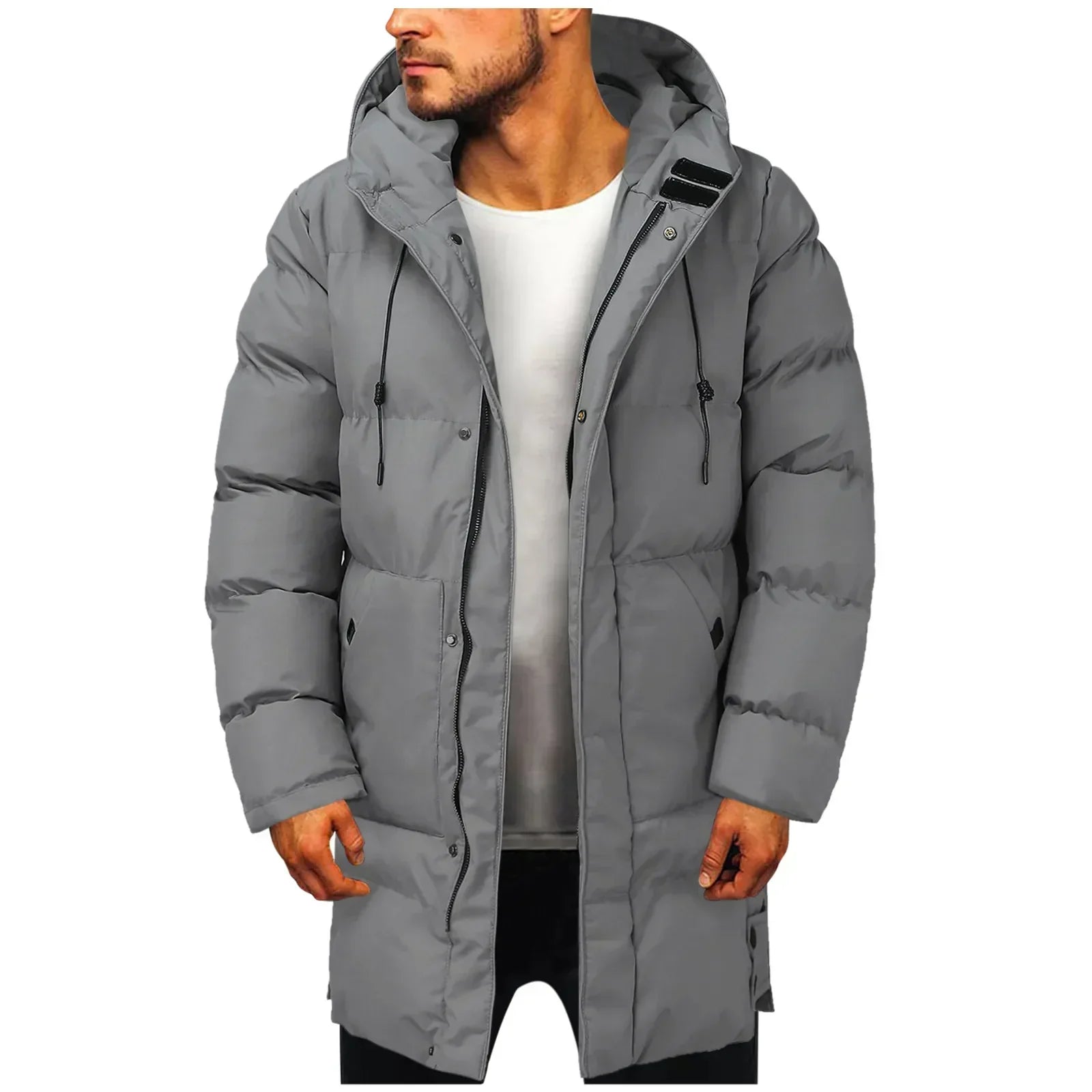 Stefano – Langer warmer und wasserdichter Wintermantel
