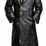 Klassischer Herren-Trenchcoat aus Leder - Jari