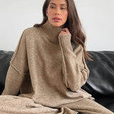 Liora - Strickset mit Rollkragen