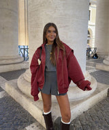 Clara | Damen Oversized-Bomberjacke