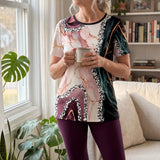 Luna™ | Dehnbares Bedrucktes Zweiteiliges Outfit