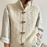 Ingrid™ - Gemütlicher Strick-Ärmelloser Cardigan