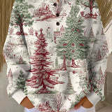 Birte | Pullover mit Winterlandschaft