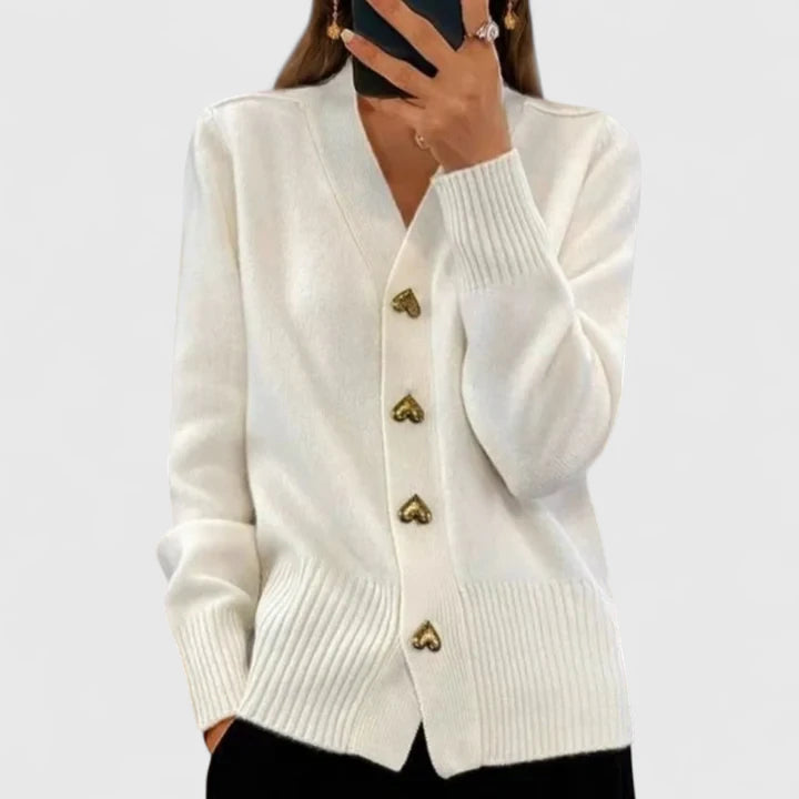 Isabella – Eleganter Herbst-Cardigan