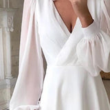 Elegantes Midi-Hochzeitskleid für Frauen