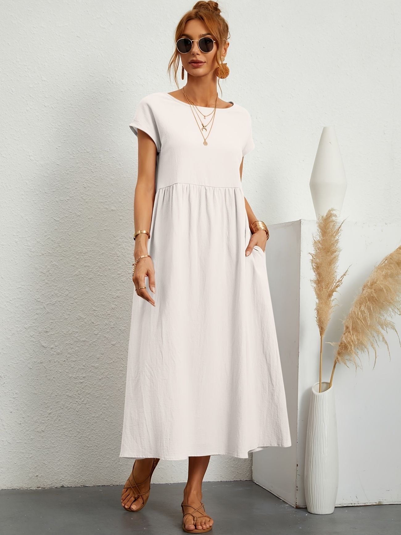 Caroline™ - Elegantes Casual-Kleid
