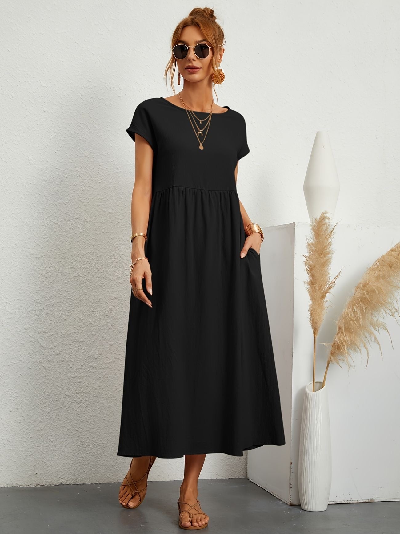Caroline™ - Elegantes Casual-Kleid