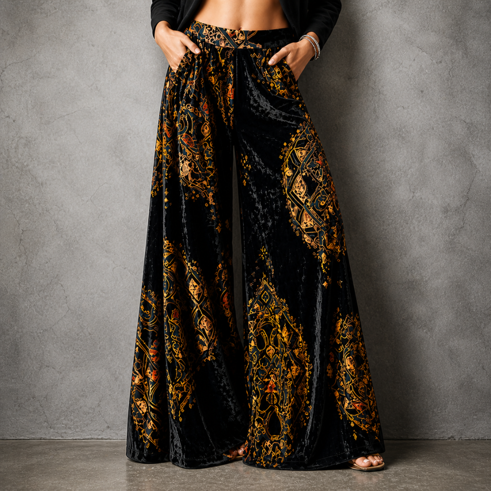 Maude - Coastal Boho™ Entspannte Weite-Hosen