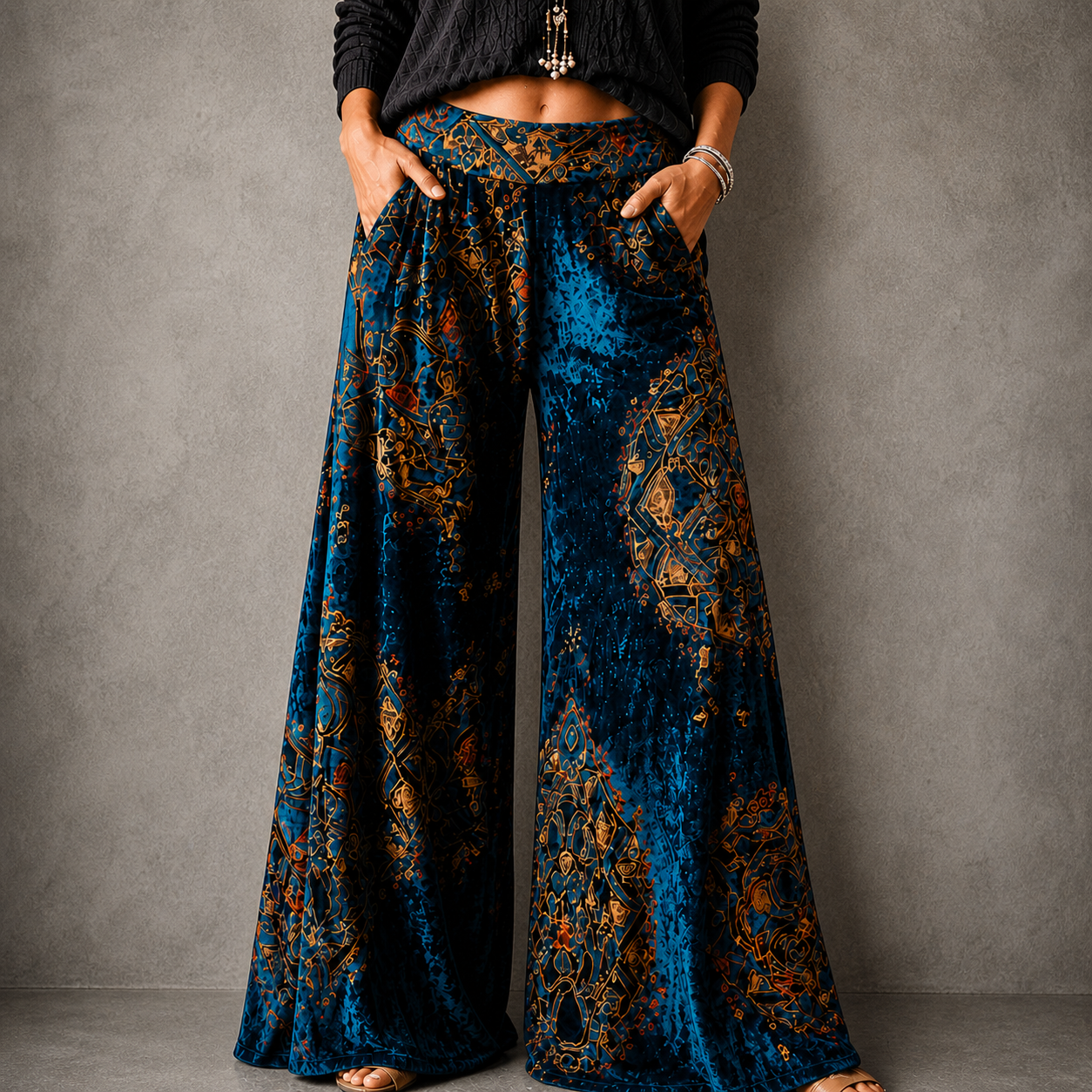Maude - Coastal Boho™ Entspannte Weite-Hosen