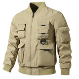 Herren Bomberjacke mit modularen Taschen und D-Ring-Details