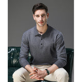 Tobias™ | Kaschmir Polo Business Pullover