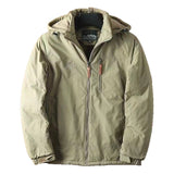 Herren wasserabweisende Allwetter-Trekkingjacke mit Kapuze