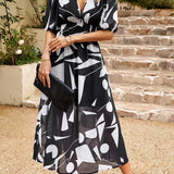 Flore - Elegantes Kleid mit Blumenmuster
