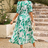 Flore - Elegantes Kleid mit Blumenmuster