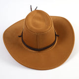 Damen Cowboyhut mit Kordelzug für Outdoor-Aktivitäten