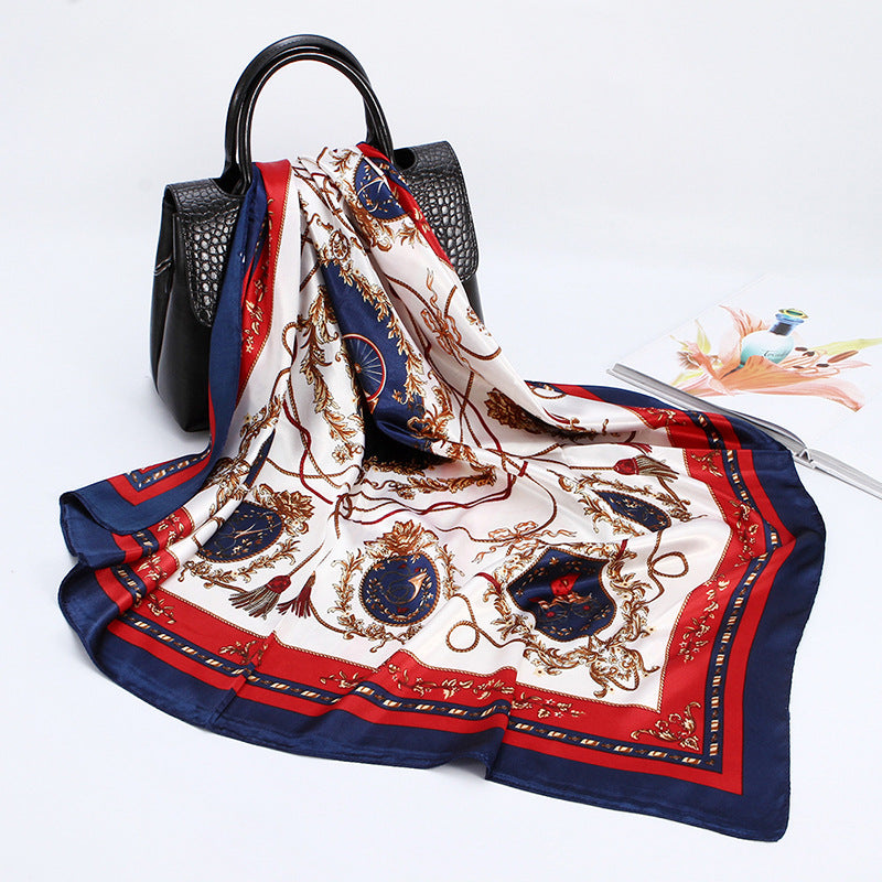 Damen Schal mit Barockmuster