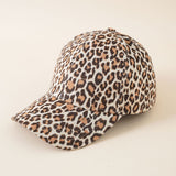 Damen Baseballmütze mit Leopardenmuster