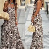 Amalia™ - Maxikleid Mit Leopardenmuster