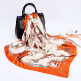 Damen Schal mit Barockmuster