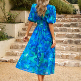 Flore - Elegantes Kleid mit Blumenmuster