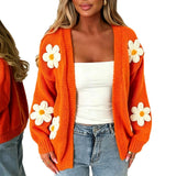 Laura | Damen Oversized Langarm-Cardigan