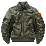 Herren Bomberjacke im Fliegerstil mit mehreren Taschen