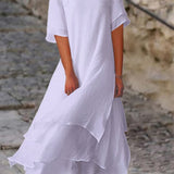 Hermine - Elegantes Schichtenkleid