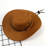 Damen Cowboyhut mit Kordelzug für Outdoor-Aktivitäten