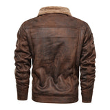 Herren Jeansjacke mit Teddyfutter und Druckknopfleiste