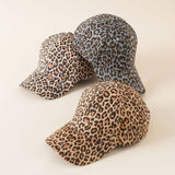 Damen Baseballmütze mit Leopardenmuster