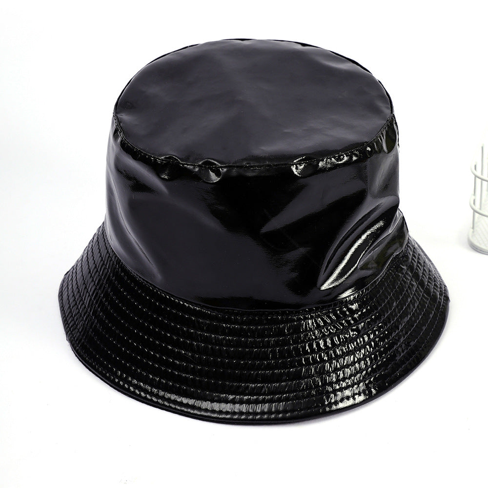 Damen Regen-Bucket Hat mit breiter Krempe und wasserdichter Beschichtung