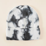 Damen Beanie-Mütze mit Batikdesign