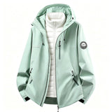 Damen kombinierbare Softshell Outdoorjacke mit abnehmbarer Innenjacke