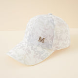 Damen Baseball-Cap mit Mesh-Design und Glitzer-Applikation