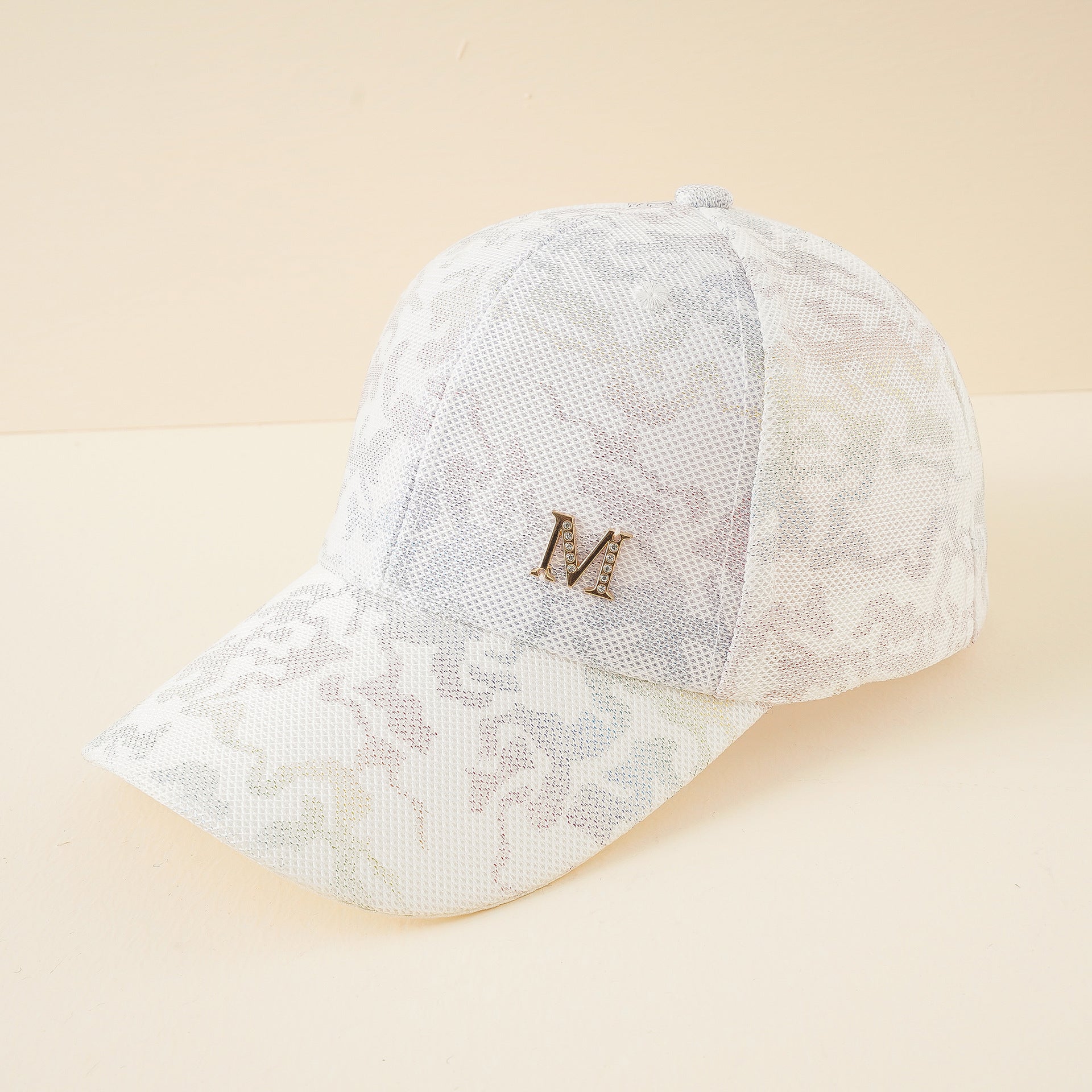Damen Baseball-Cap mit Mesh-Design und Glitzer-Applikation