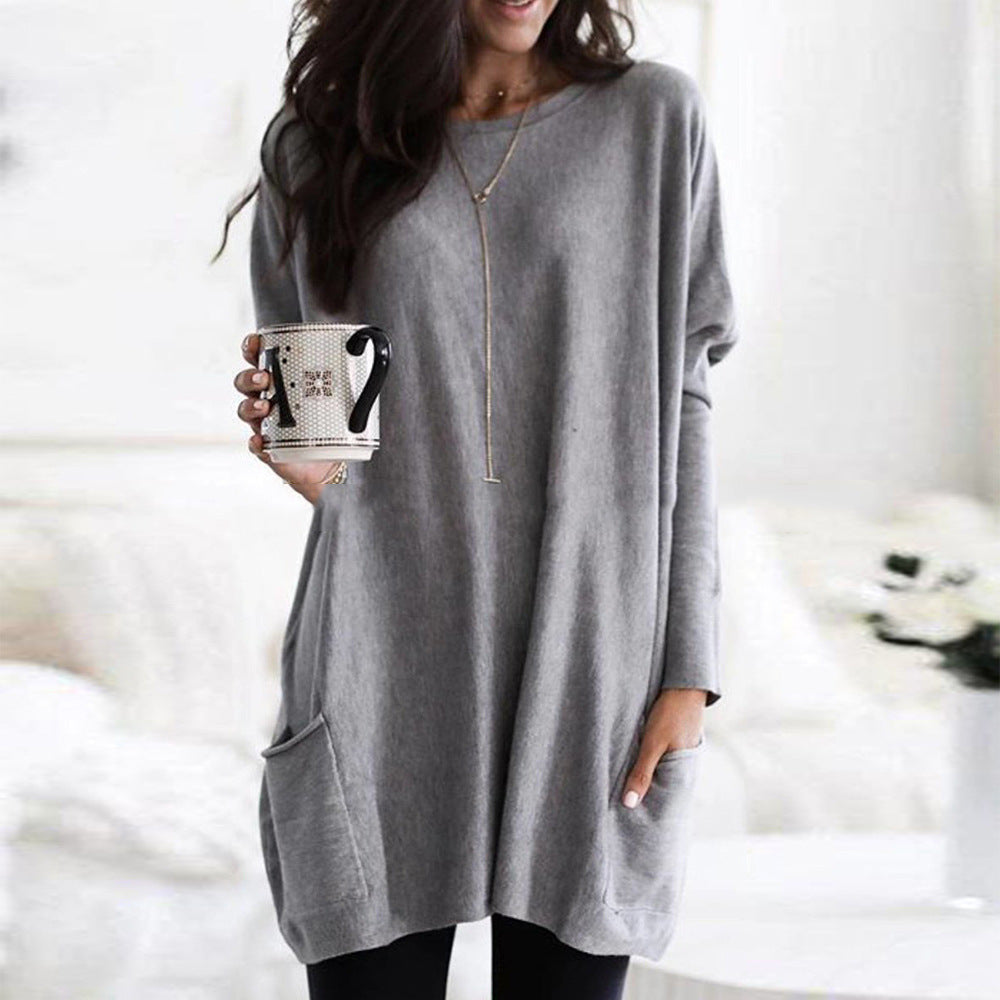 Paris™ – Lässiger, leichter Sweatshirt mit langen Ärmeln