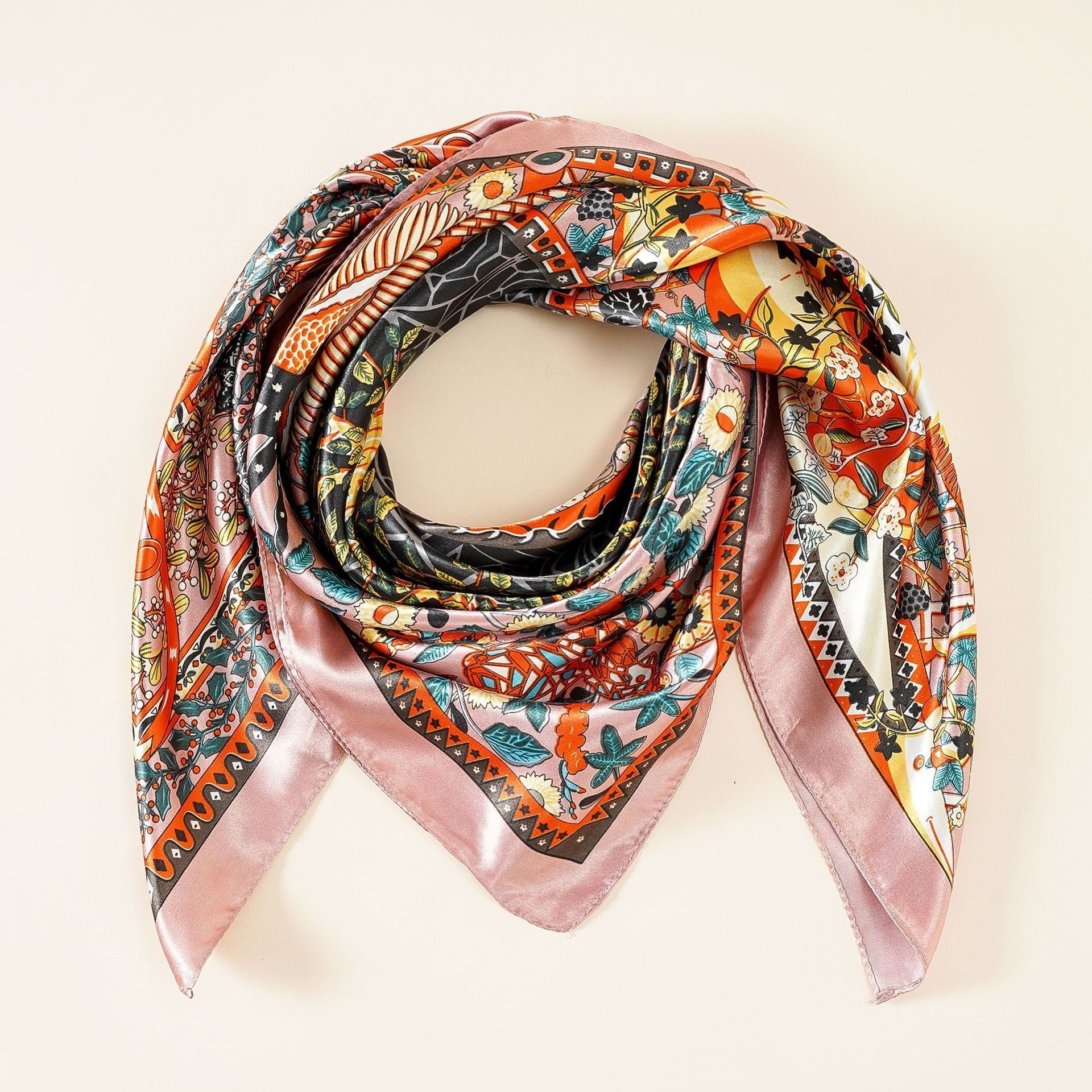 Damen Schal mit Blumenmuster