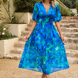 Flore - Elegantes Kleid mit Blumenmuster