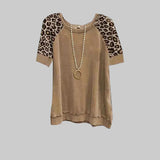 Wanda™ - Vintage Leopardenmuster Top