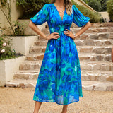 Flore - Elegantes Kleid mit Blumenmuster
